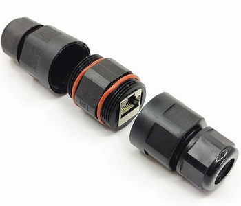 Mufa wodoodporna 2x RJ45 LAN IP65 złącze