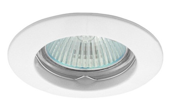 Oprawa sufitowa stała okrągła biała 1058