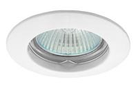 Oprawa sufitowa stała okrągła biała 1058