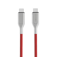 Kabel USB typ-C / USB-C 60W PD 1,5m czerwony
