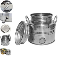 Bańka ze stali nierdzewnej pojemnik zbiornik 2l