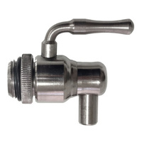 Kran ze stali nierdzewnej Italia 1/2" do bańki inox