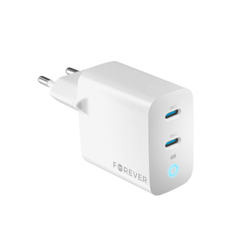 Ładowarka sieciowa 2 x USB type-C QC3.0 40W